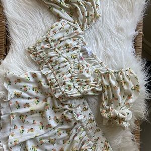 Adorable floral garden lounge set - Size Xs